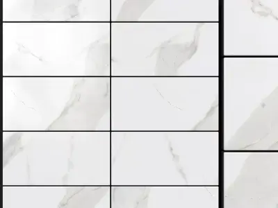 Yurtbay Seramik Classic Calacatta 75x150 Set 4 3D model