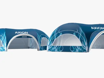 Tents Hexa inflatable Axion 3D model