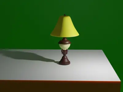 Table Lamp 3D model