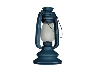 An old lamp 3D model