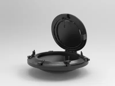 manhole cover 3D print model purchase