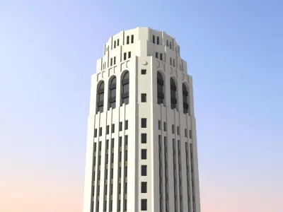 20 Exchange Place 3D print model