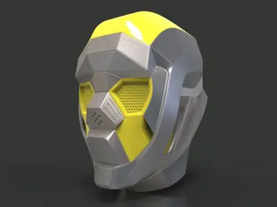 Robotic head 3D model