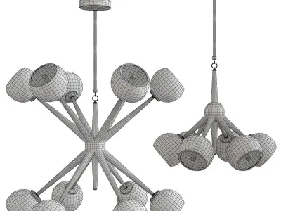 Giotto Burst  6 6 Low-poly 3D model