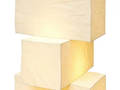 Akari 30P Pendant Light 3D model