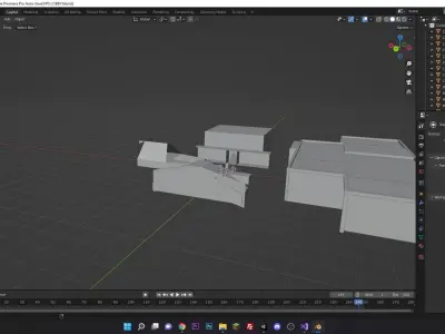 Lobby or level and or background stage Free 3D model