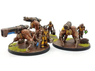 Cyberzerkers - Heavy Weapon Squads 3D print model