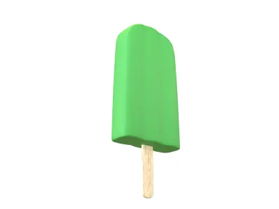 Ice Lolly v2 005 Low-poly 3D model