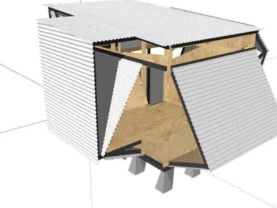 Creative Design-Holiday Cabin-027 3D model