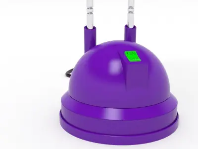 lamp desk - desk 3D model