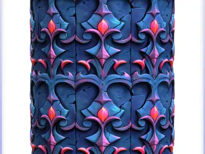 Stylized Wall Seamless Texture Texture 49