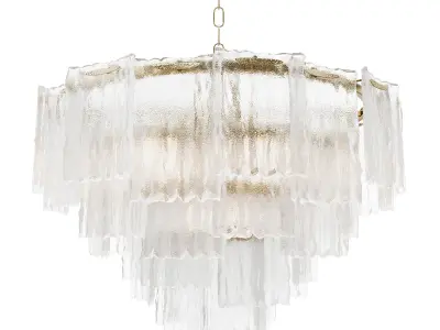 Round pendant chandelier 164FA-33126 Garda Decor 3D model