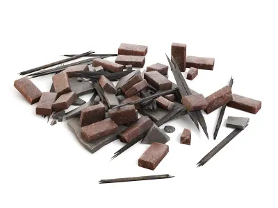 Rubble Medium 3D model