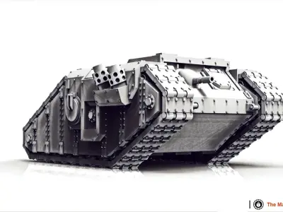 Tempest Legion - Charon Troop Transport 3D print model