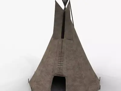 Tee Pee 3D model