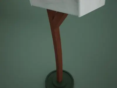 Mailbox Cartoon 3D model