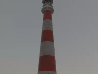 Lighthouse Low-poly 3D model 2