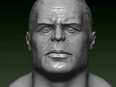 hulk professor 3D model