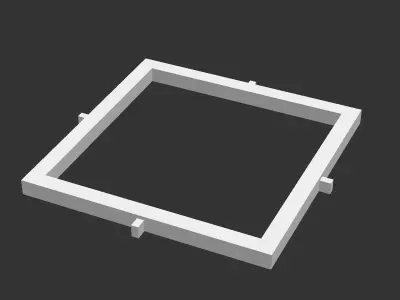 Kumiko Japanese Shoji Lantern - Yae-Kagome 3D print model