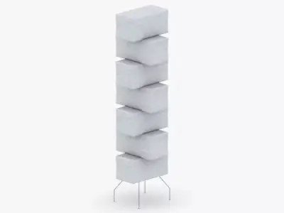 1453 - Floor Lamp Low-poly 3D model