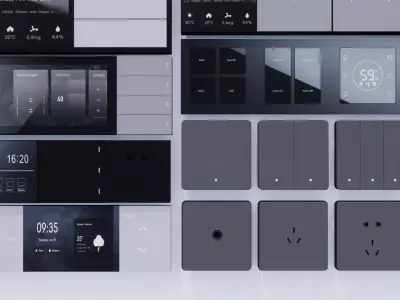 Switch and Outlet Collection-A7 3D model