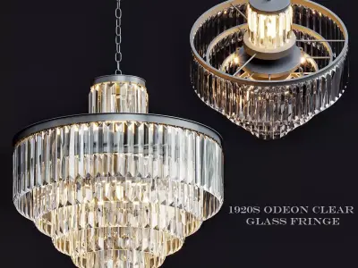 RH 1920s Odeon Clear vrey 3D model