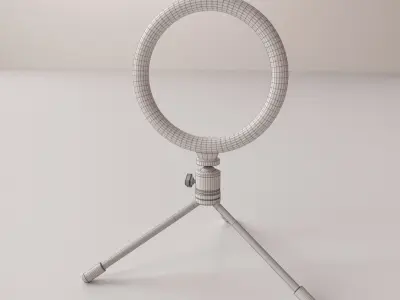 Ring LED Light 3D model