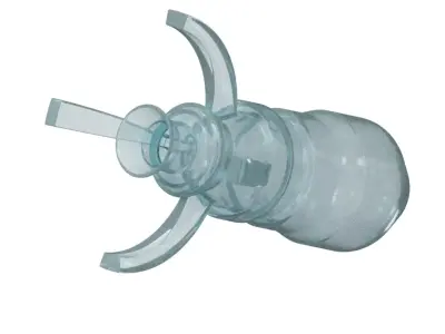 Transparent Space Shuttle Toy 3D model