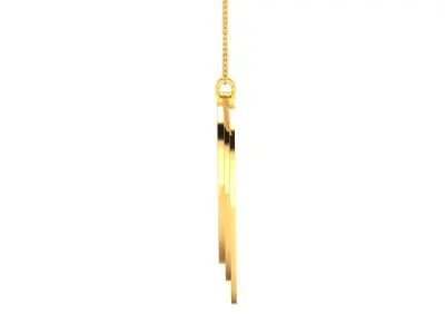 Women Pendant 3DM STL OBJ FBX Render Details 3D print model 30