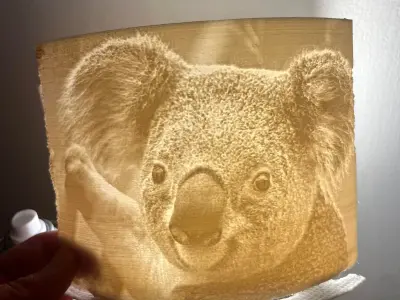 Koala Lamp 3D print model