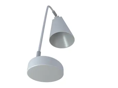 DESK LAMP Low-poly 3D model