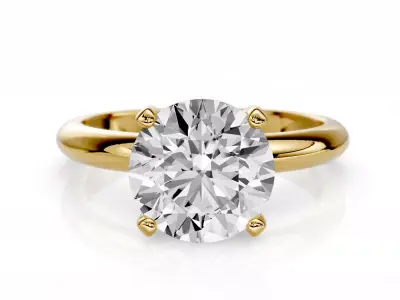  Engagement ring Corina 1-50ct 3D print model