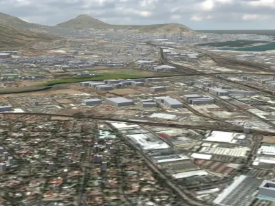 Cape Town South Africa 3D model