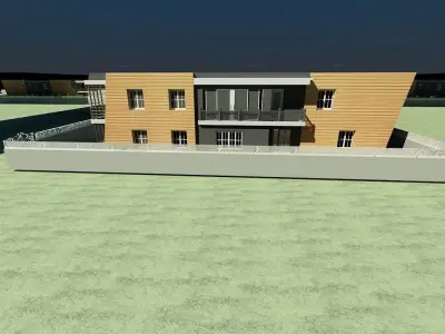 EXTERIOR OF VILLA 3D model