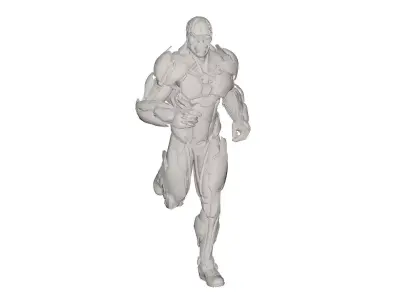 Superhero concept 3D model purchase