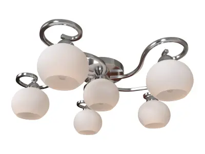 Ceiling chandelier A6058PL-6CC 3D model