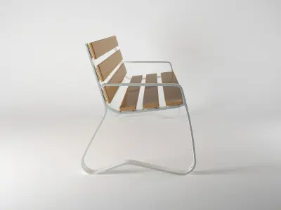 Bench 3D model