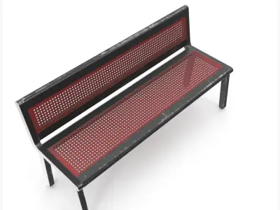  Weathered Outdoor Park Bench Bundle 34 High-Quality PBR 3D Models Bundle (Game Ready | Multi Format) 