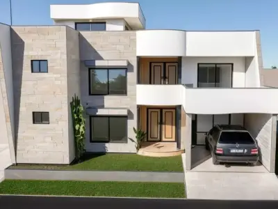 Authentic Karachi City House  Traditional Pakistani Architecture Low-poly 3D model