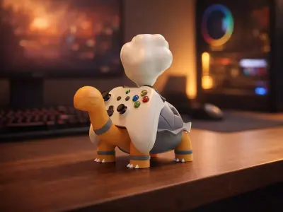 Torkoad Controller Stand 3D print model