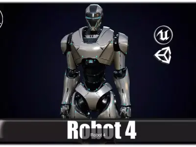 Robot Collection 3D Model Pack