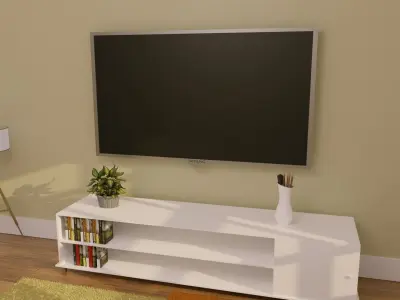Living Room 3D model 129