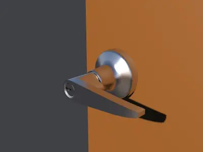 Wooden Door - Puerta de Madera 3D model