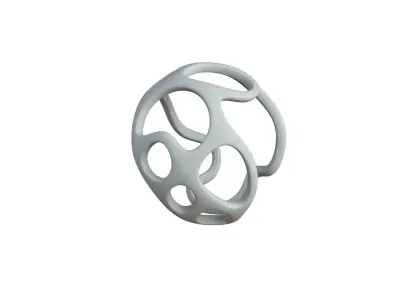 SciFi Cube Object No 33513 Low Poly Shape Texture