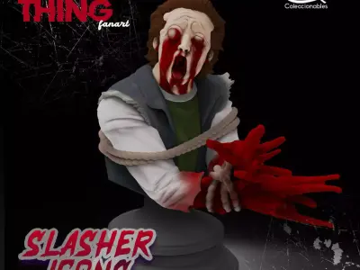 Horror Collection - The Thing Palmer fanart 3D print model