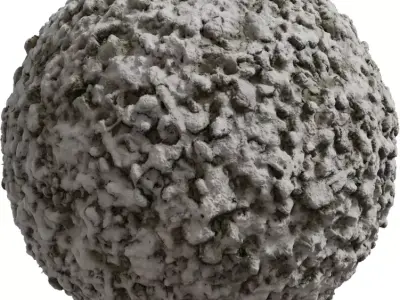 Snow Capped Mud Clods  Texture