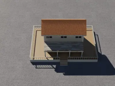 Family house 3D 3D model