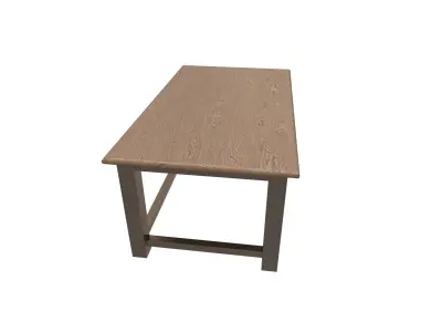 Modern Coffee Table Low-poly 3D model buy