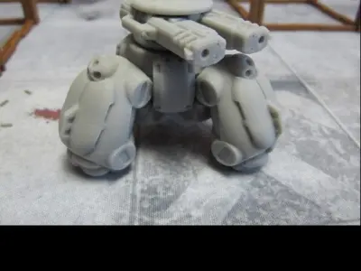 CHIBI-TECH SD - TRIDENT CHASSIS         3D print model