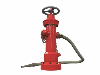 Fire hydrant 3D model